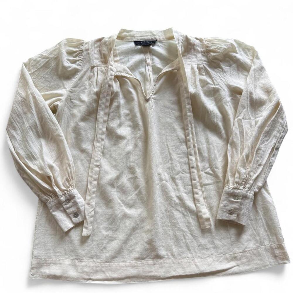Hatch Linen Blouse